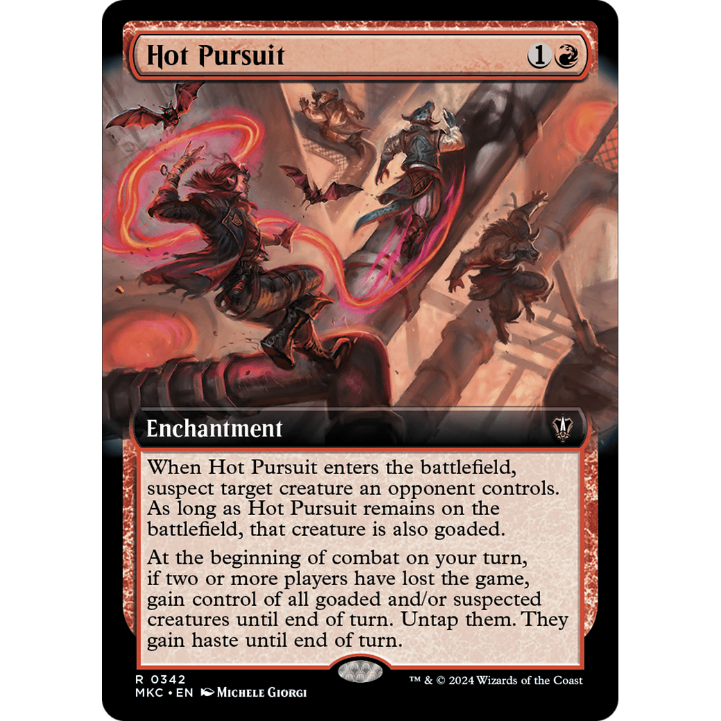 Hot Pursuit (MKC-342) - Murders at Karlov Manor Commander: (Extended Art)