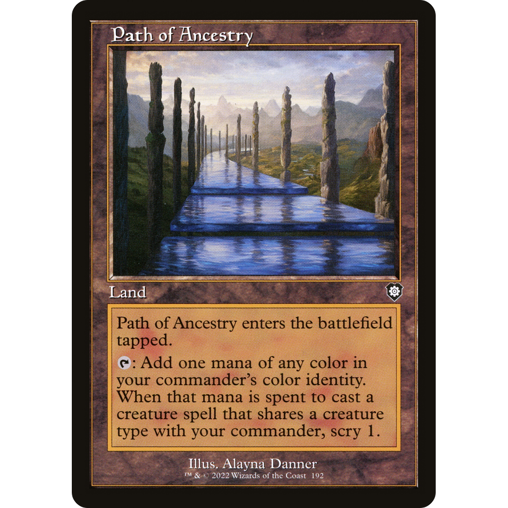 Path of Ancestry (Retro Frame) (BRC-192) - The Brothers' War Commander