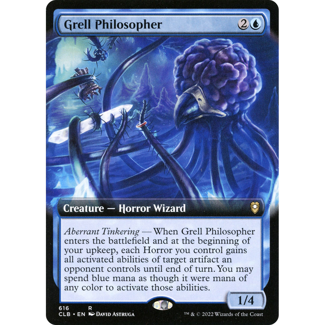 Grell Philosopher (CLB-616) - Commander Legends: Battle for Baldur's Gate: (Extended Art)