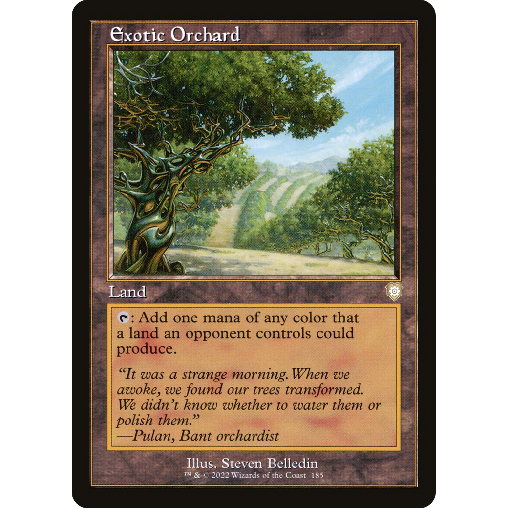 Exotic Orchard (Retro Frame) (BRC-185) - The Brothers' War Commander