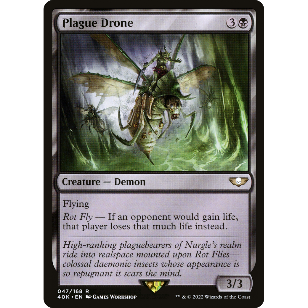 Plague Drone (40K-047) - Warhammer 40,000 Commander