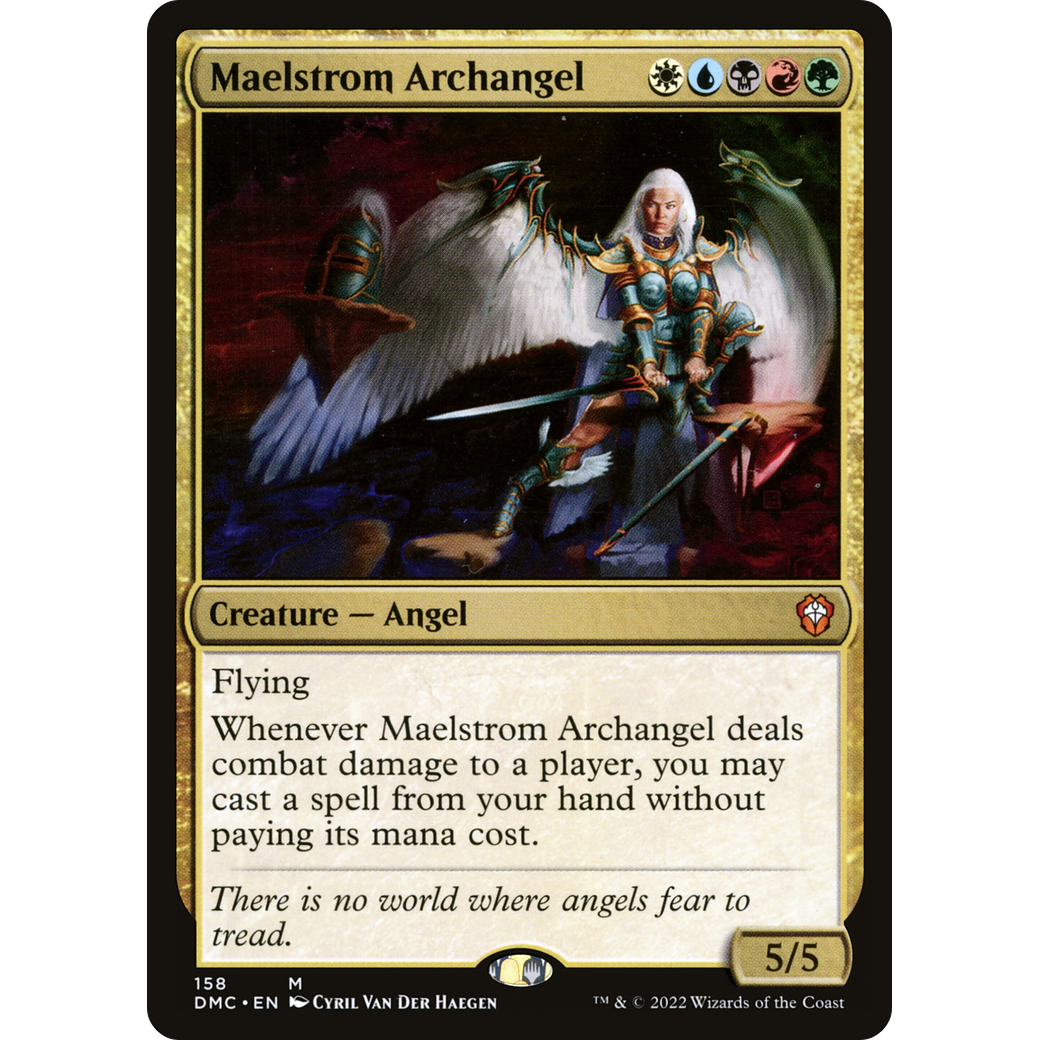 Maelstrom Archangel (DMC-158) - Dominaria United Commander