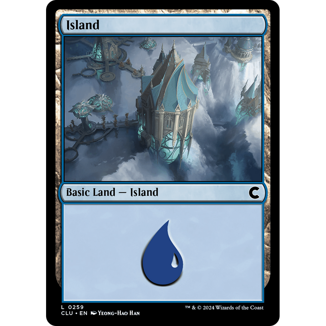 Island (0259) (CLU-259) - Ravnica: Clue Edition