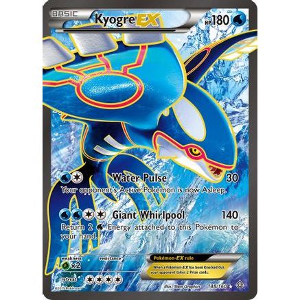 Kyogre EX (148 Full Art) 148/160 - XY Primal Clash Holofoil
