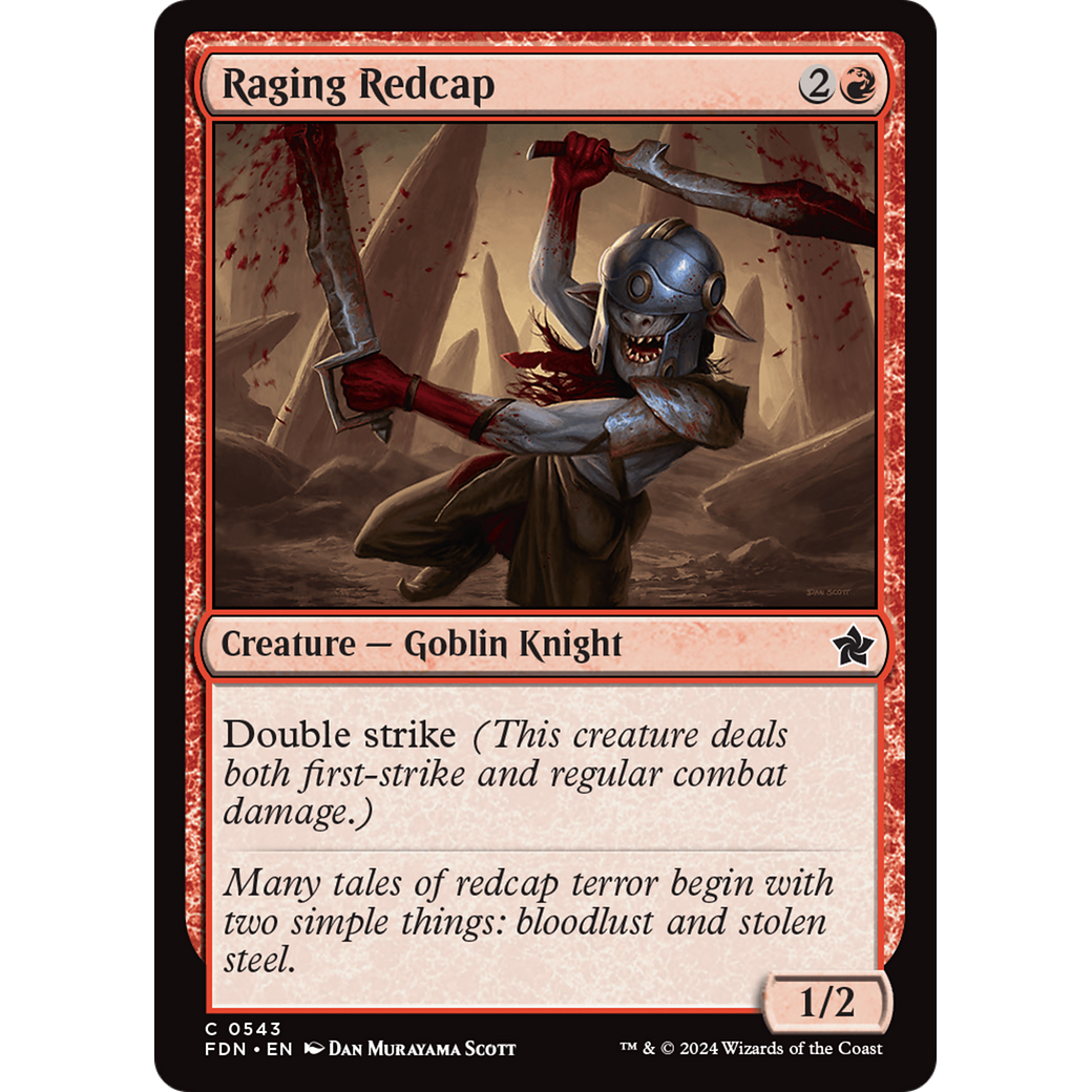 Raging Redcap (FDN-543) - Foundations