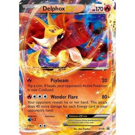 Delphox EX - XY19 XY19/211 - XY Promos Holofoil