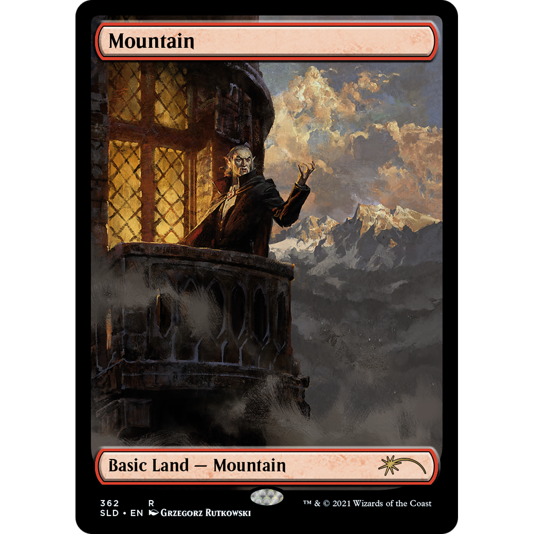 Mountain (The Dracula Lands) (SLD-362) - Secret Lair Drop