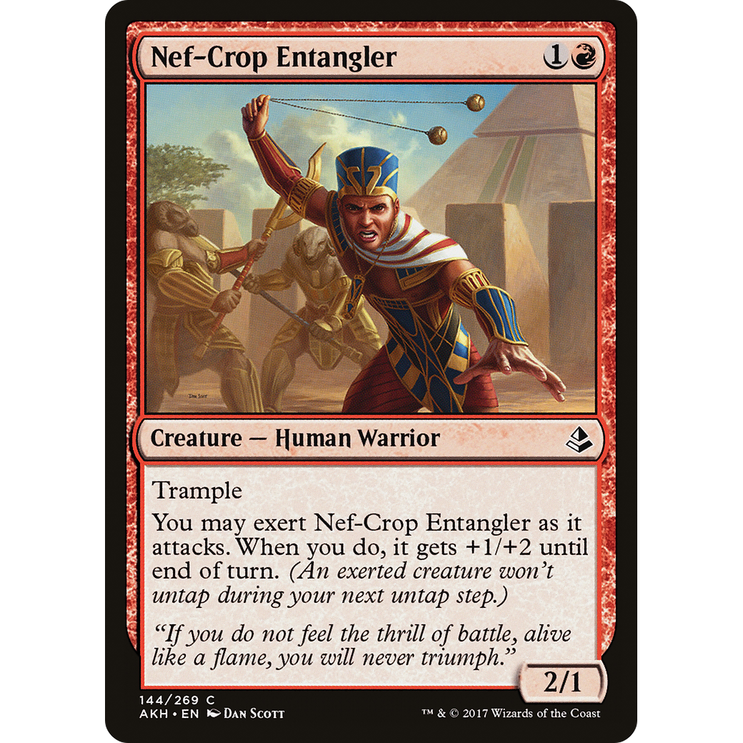 Nef-Crop Entangler (AKH-144) - Amonkhet Foil