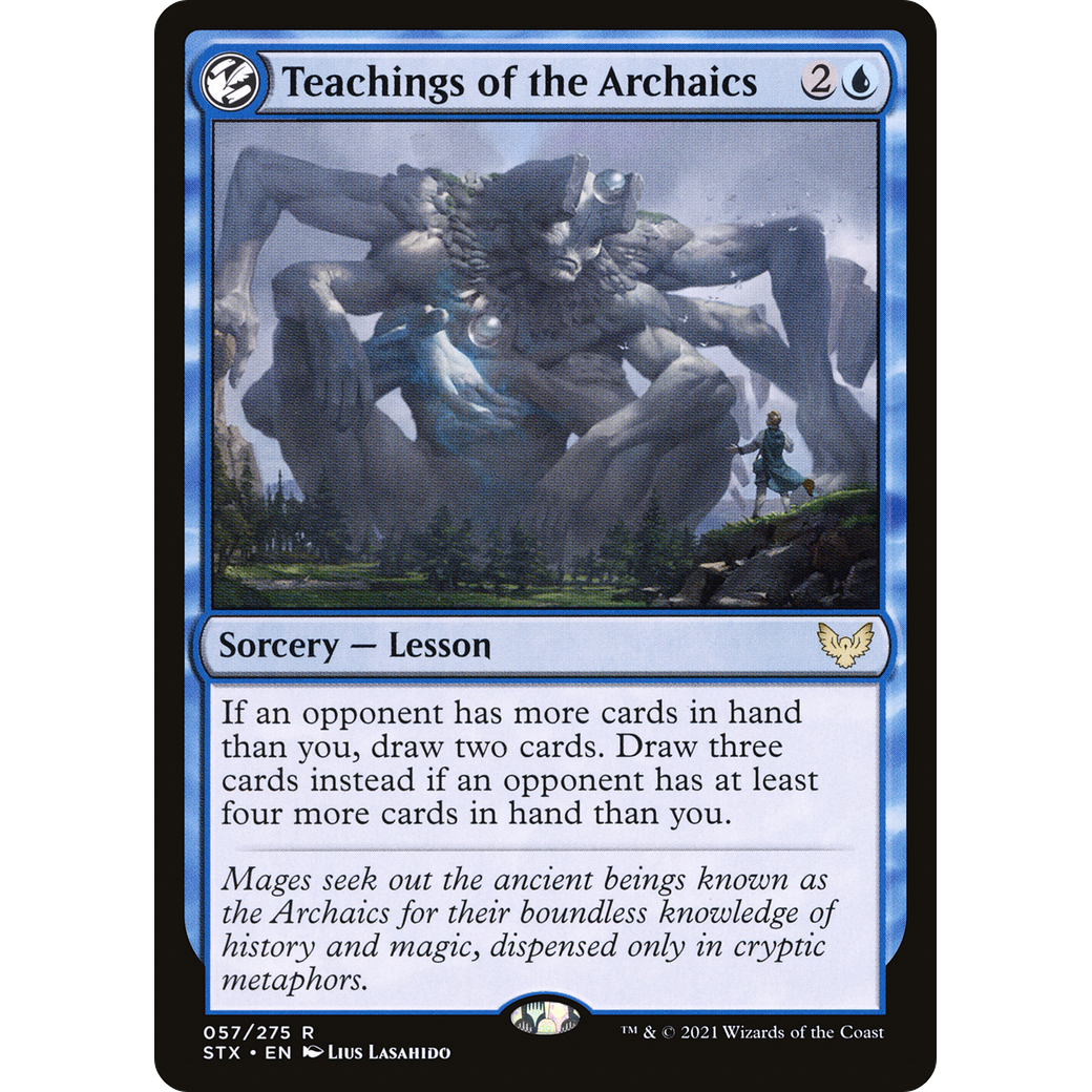 Teachings of the Archaics (STX-057) - Strixhaven: School of Mages: (lesson) Foil