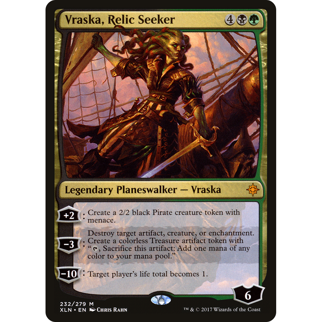 Vraska, Relic Seeker (XLN-232) - Ixalan