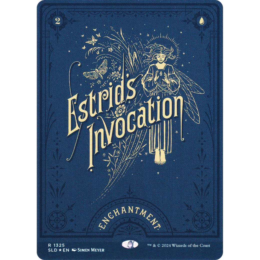 Estrid's Invocation (SLD-1325) - Secret Lair Drop (Borderless) Foil