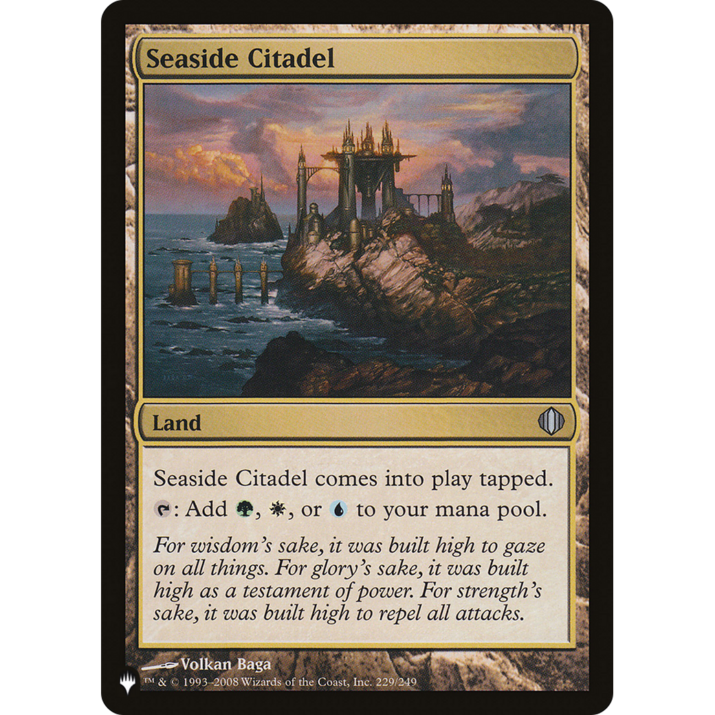 Seaside Citadel (ALA) (LIST-229) - The List