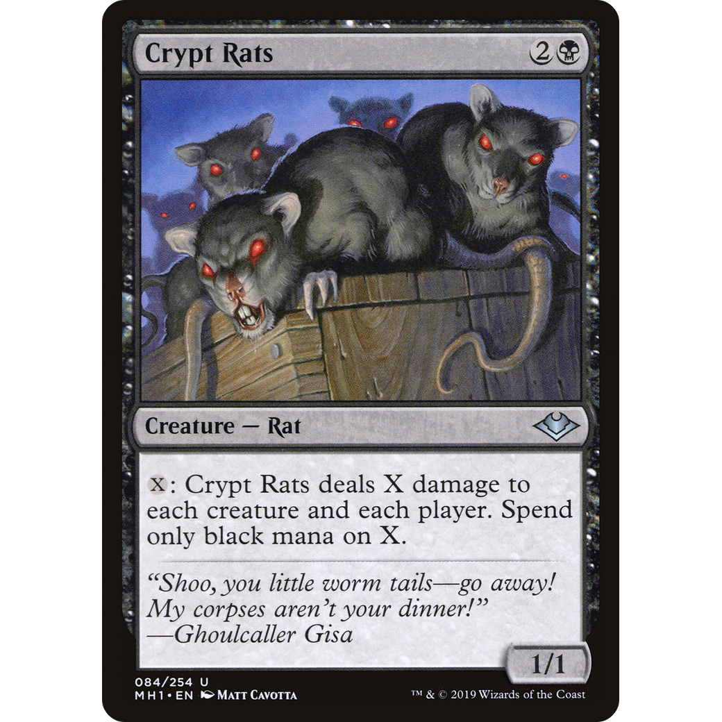 Crypt Rats (MH1-084) - Modern Horizons