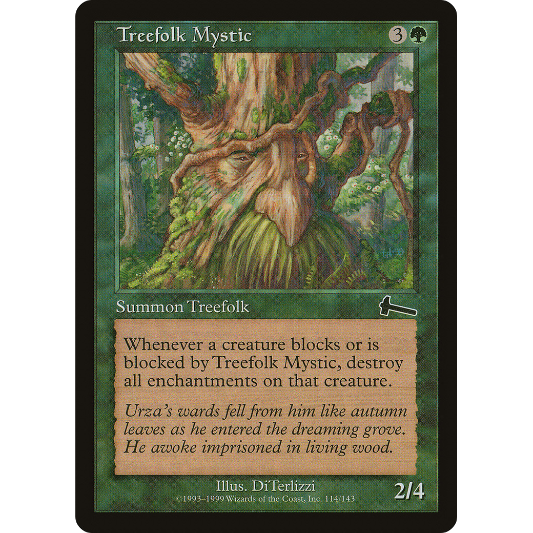 Treefolk Mystic (ULG-114) - Urza's Legacy