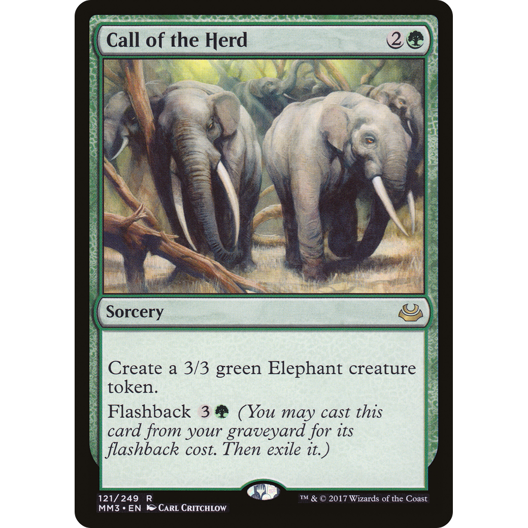 Call of the Herd (MM3-121) - Modern Masters 2017