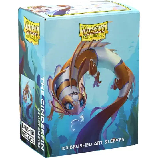 Dragon Shield: Cinderfin 100ct Matte Brushed Art Sleeves