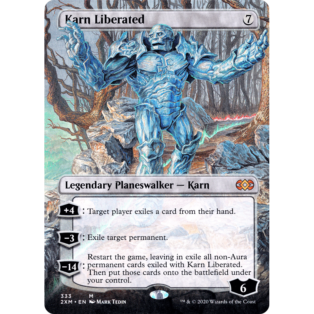 Karn Liberated (Borderless) (2XM-333) - Double Masters (Borderless)
