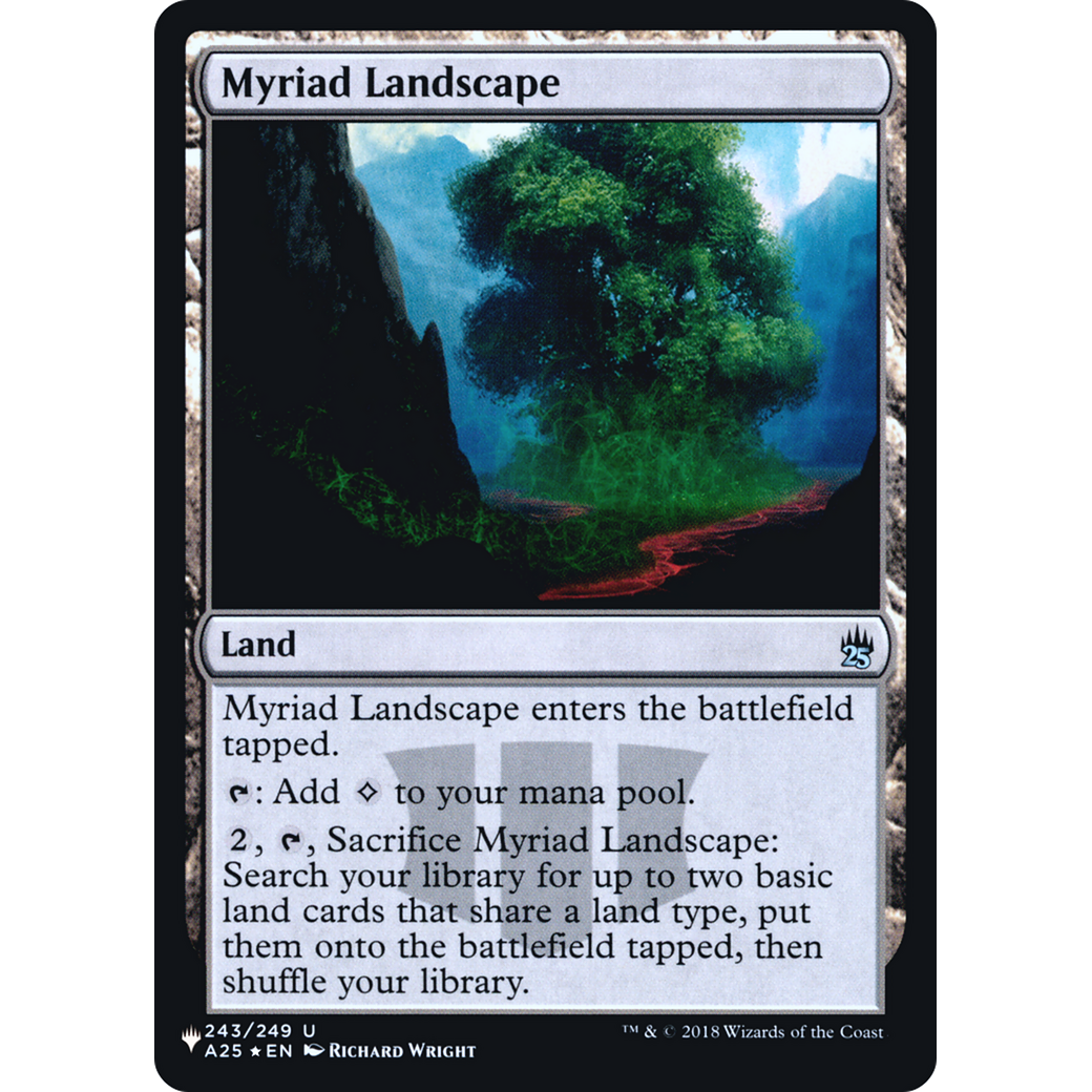 Myriad Landscape (A25) (LIST-243) - The List Foil