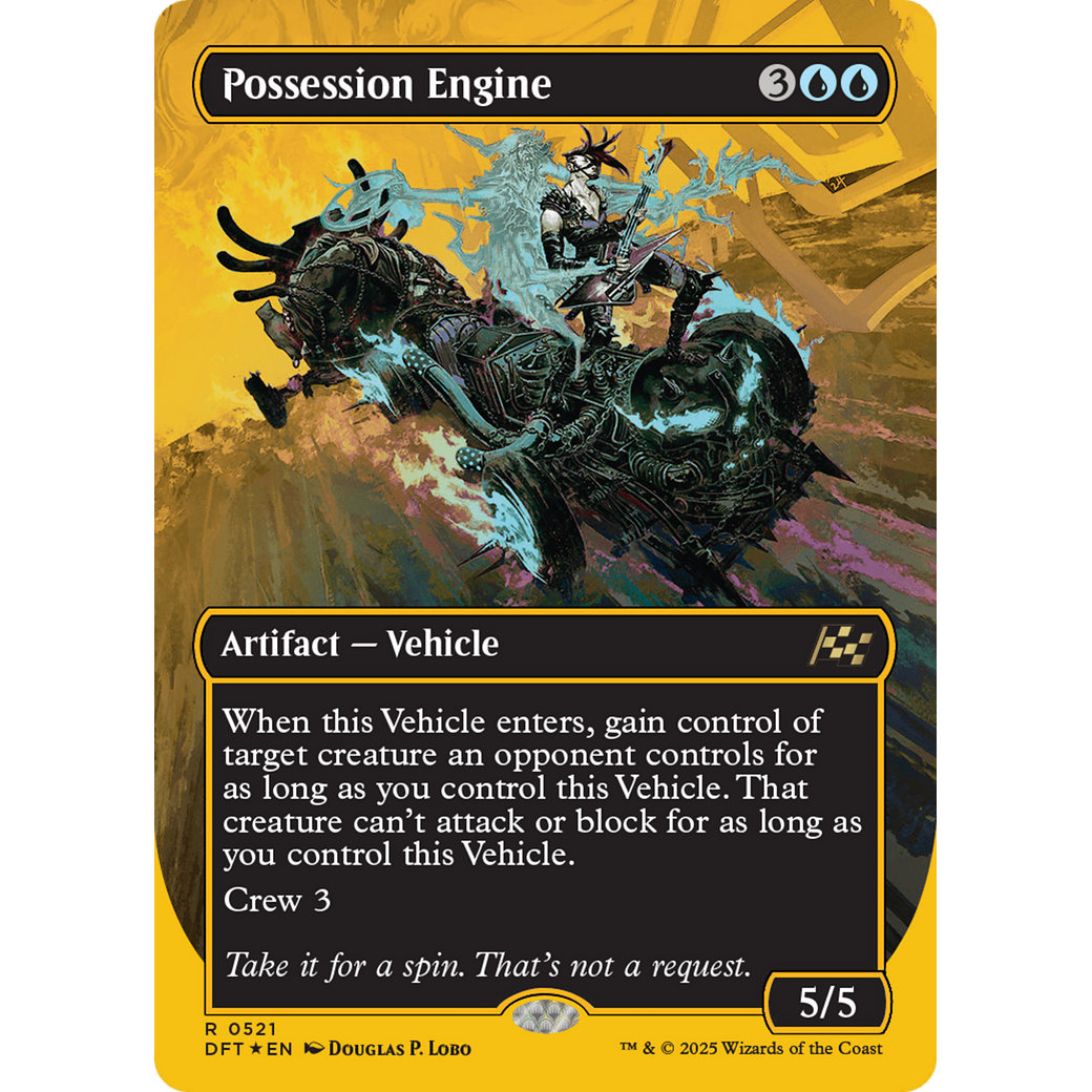 Possession Engine (DFT-521) - Aetherdrift (Borderless) Foil