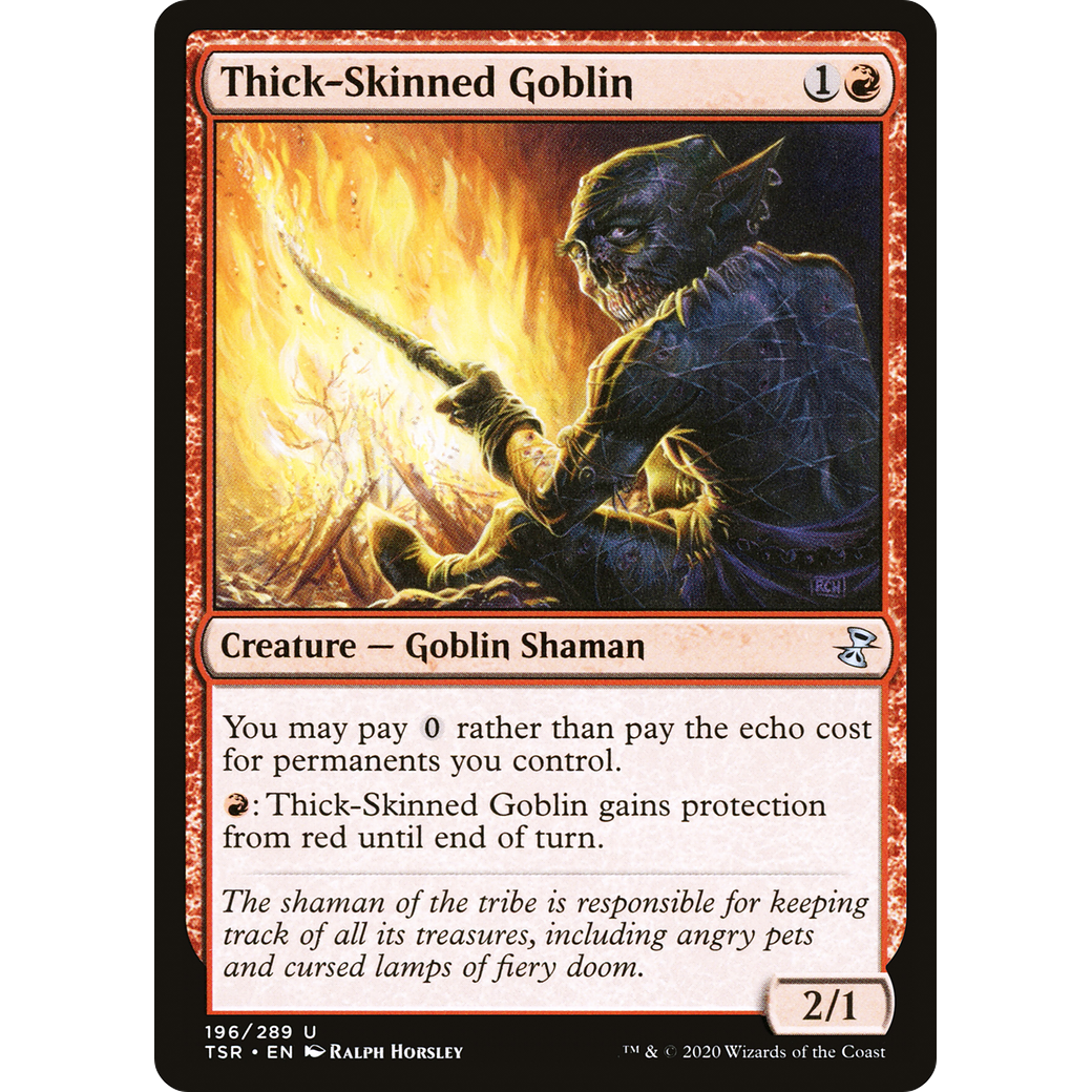 Thick-Skinned Goblin (TSR-196) - Time Spiral Remastered Foil