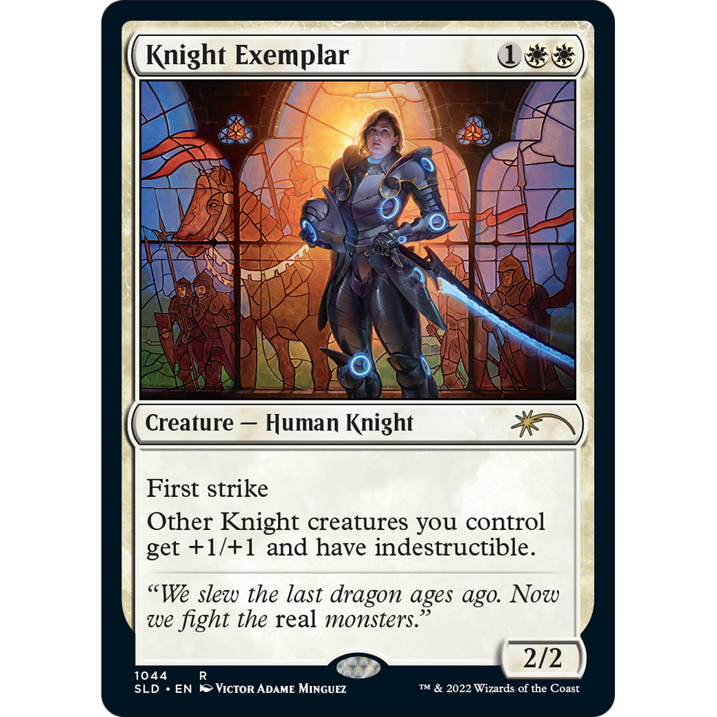 Knight Exemplar (1044) (SLD-1044) - Secret Lair Drop Foil
