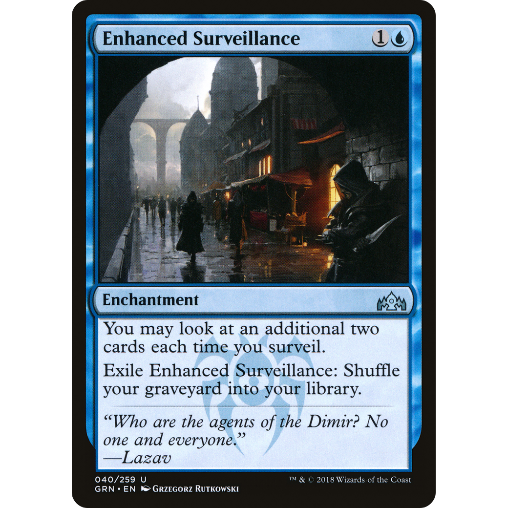 Enhanced Surveillance (GRN-040) - Guilds of Ravnica
