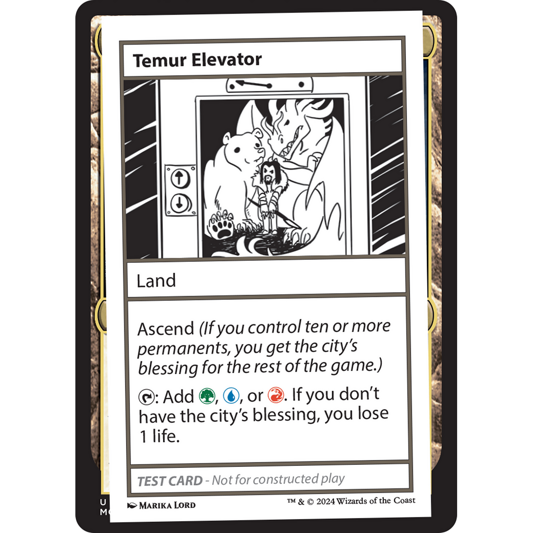 Temur Elevator (MB2PC-) - Mystery Booster 2
