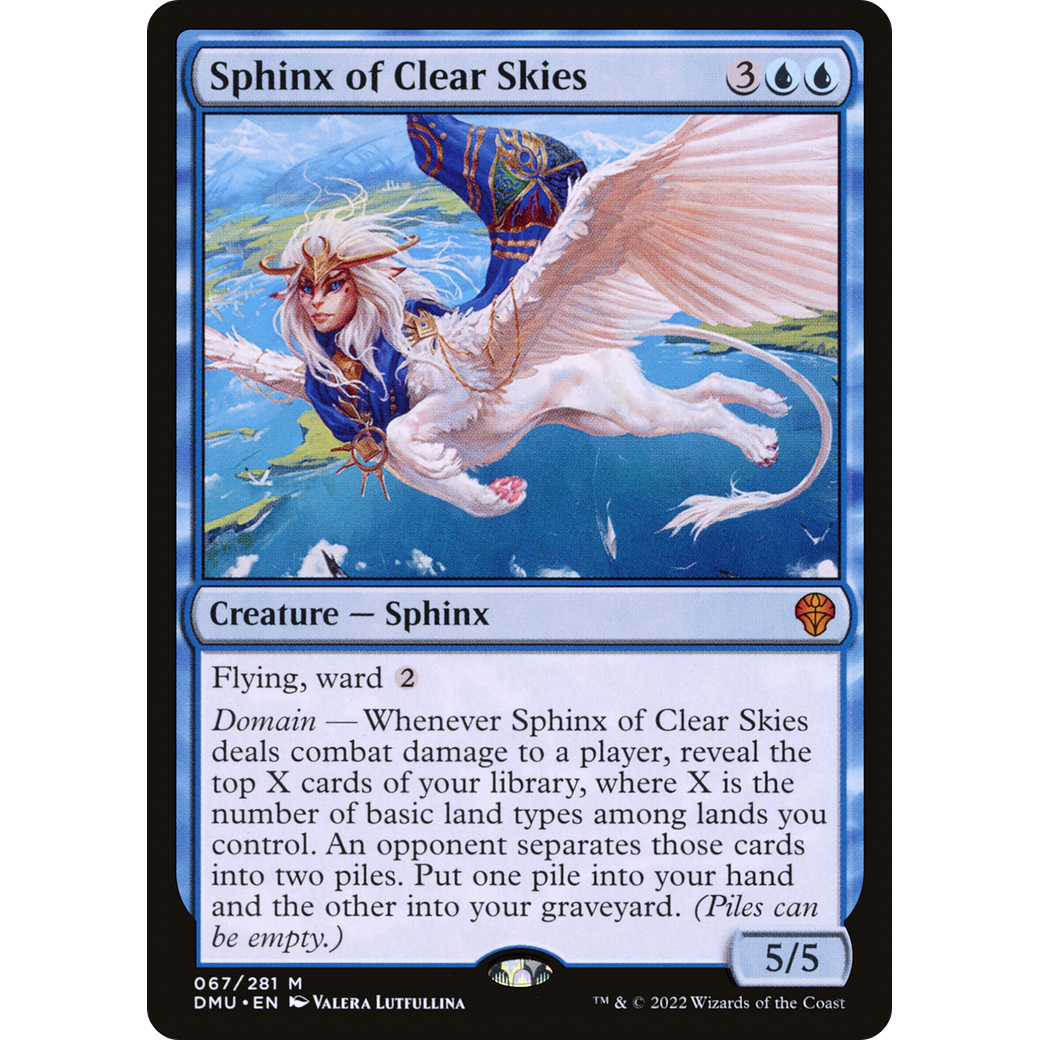 Sphinx of Clear Skies (DMU-067) - Dominaria United