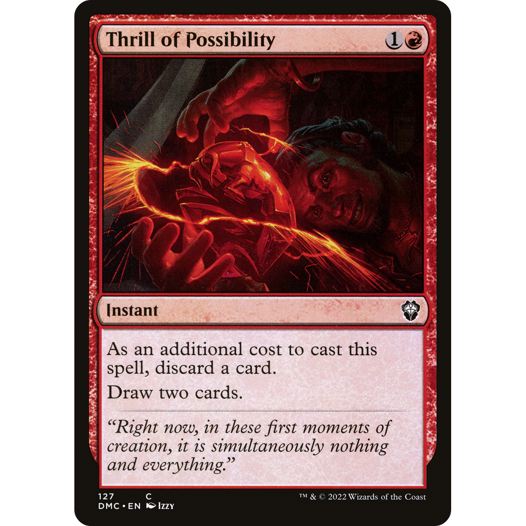 Thrill of Possibility (DMC-127) - Dominaria United Commander