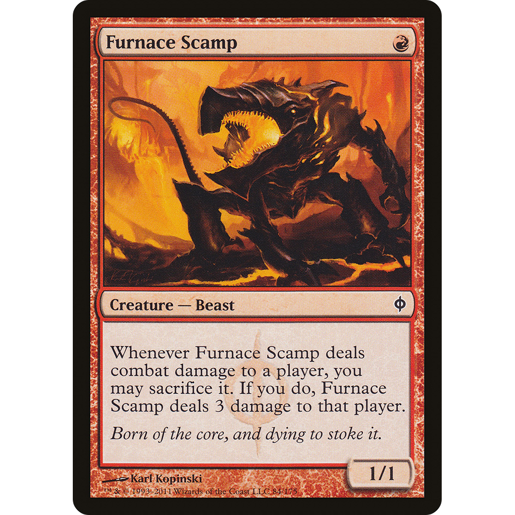 Furnace Scamp (NPH-084) - New Phyrexia Foil