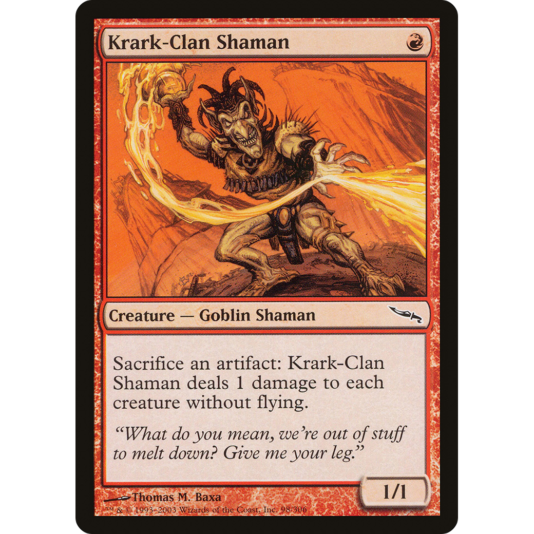 Krark-Clan Shaman (MRD-098) - Mirrodin