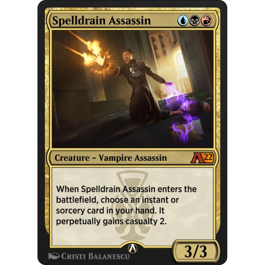 Spelldrain Assassin (YSNC-029) - Alchemy: New Capenna