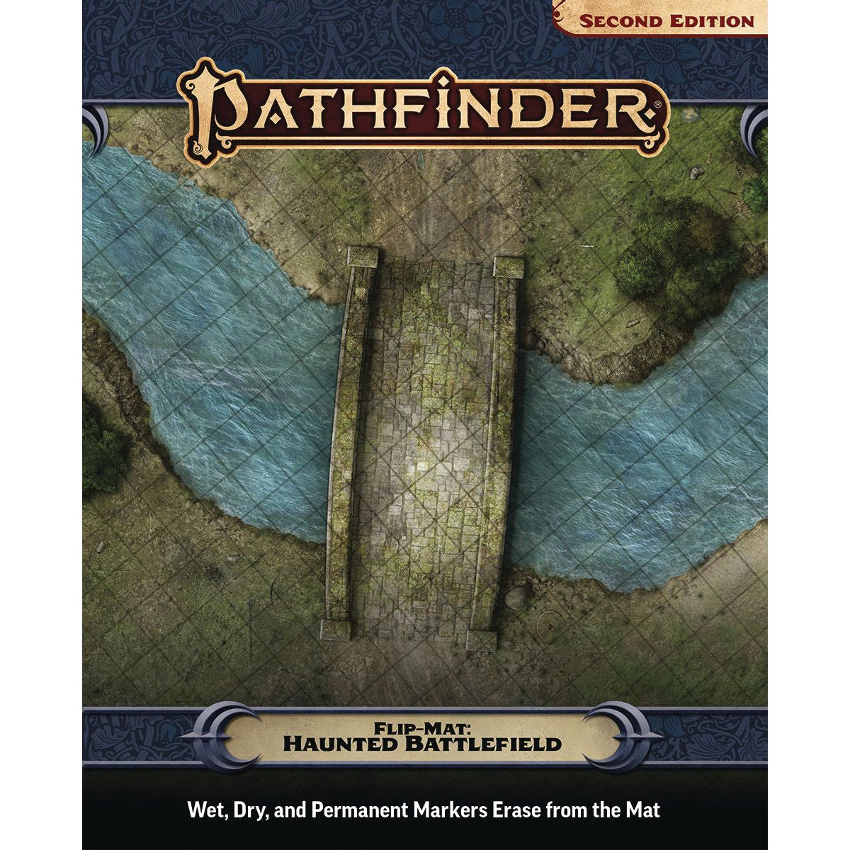 Pathfinder RPG: 2nd Edition - Haunted Battlefield Flip-Mat