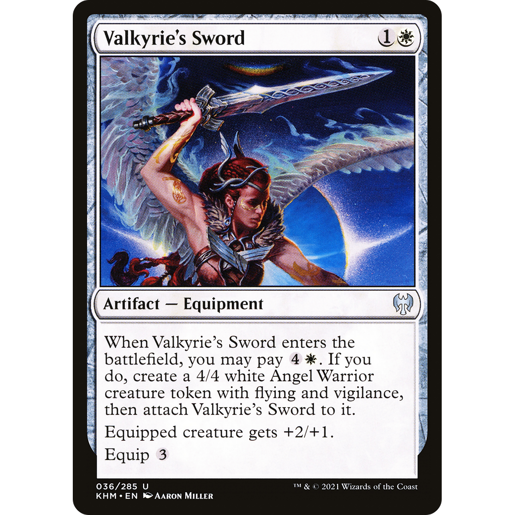 Valkyrie's Sword (KHM-036) - Kaldheim Foil