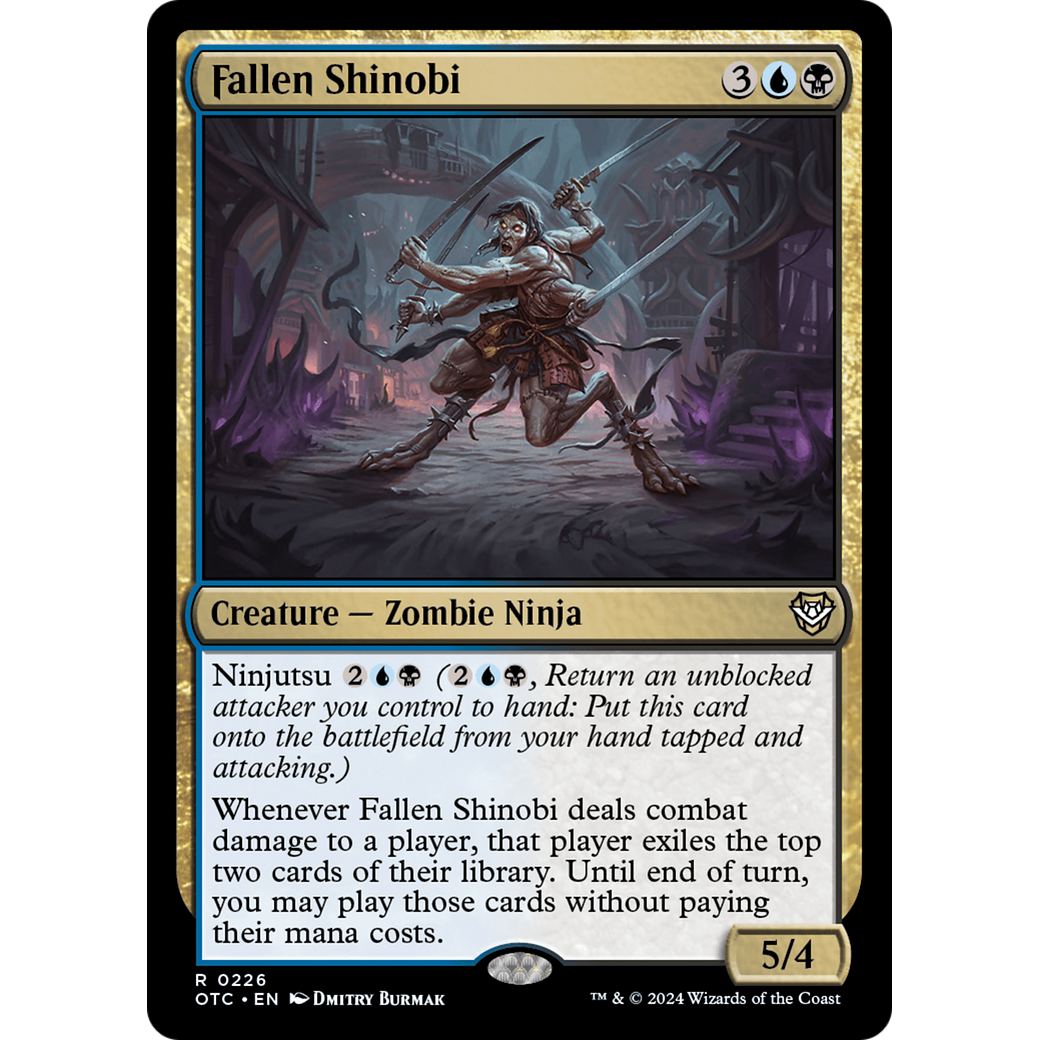 Fallen Shinobi (OTC-226) - Outlaws of Thunder Junction Commander