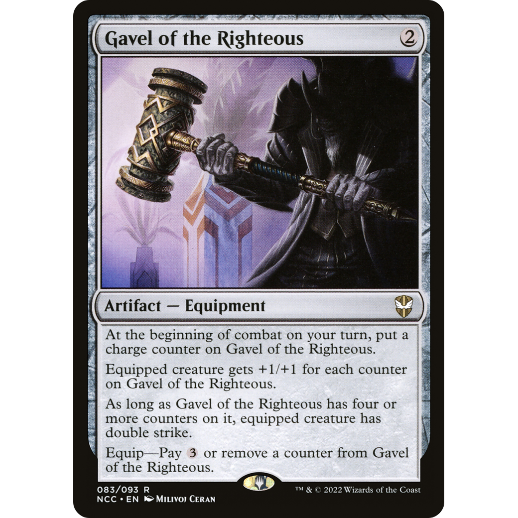 Gavel of the Righteous (NCC-083) - New Capenna Commander