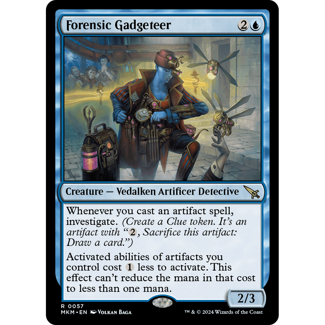 Forensic Gadgeteer (MKM-057) - Murders at Karlov Manor Foil