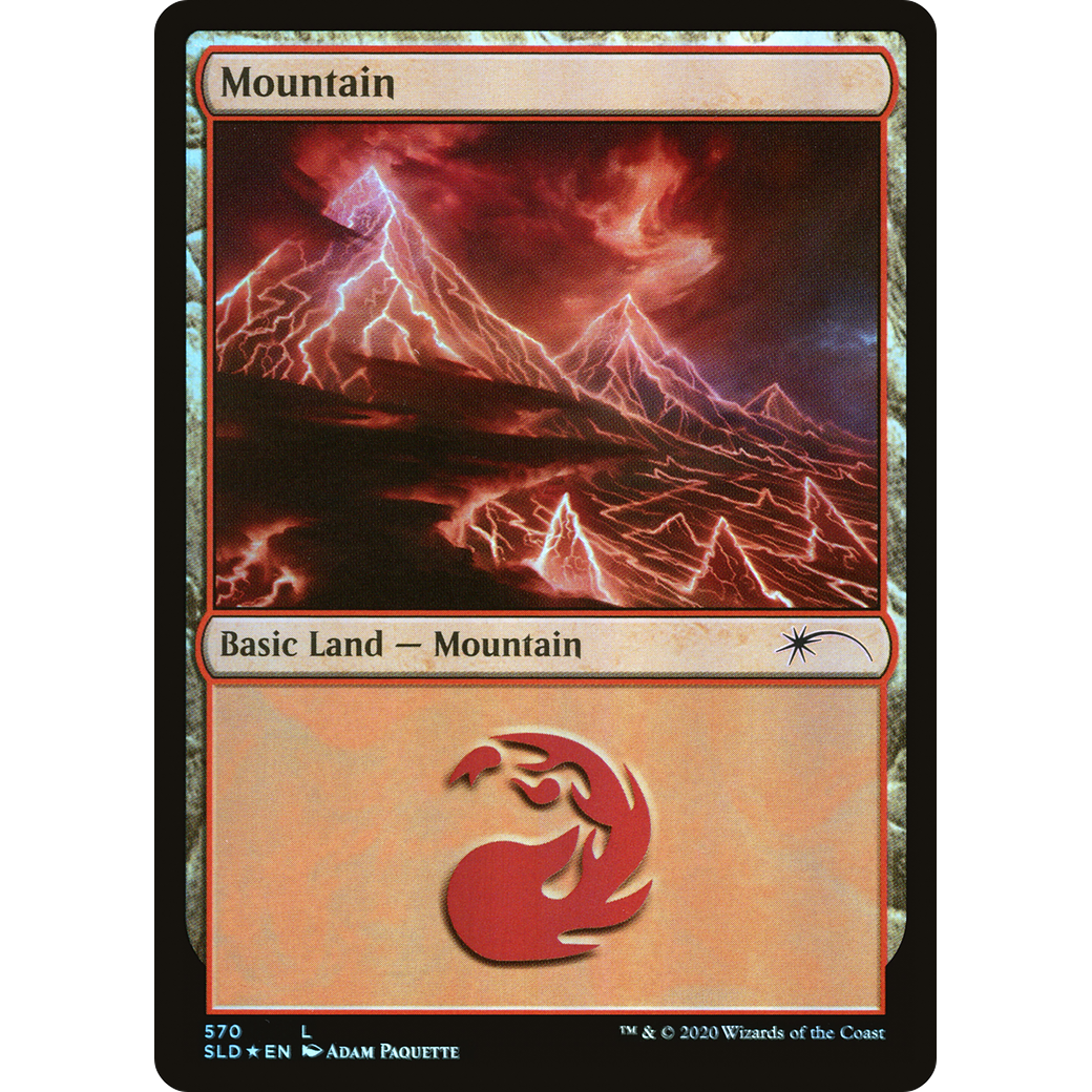 Mountain (570) (SLD-570) - Secret Lair Drop Foil