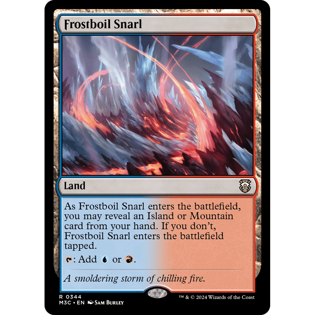 Frostboil Snarl (M3C-344) - Modern Horizons 3 Commander Foil