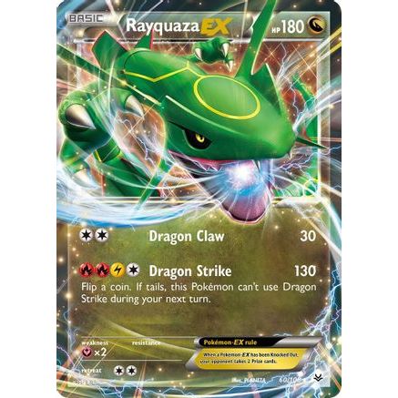 Rayquaza EX (60) 60/108 - XY Roaring Skies Holofoil