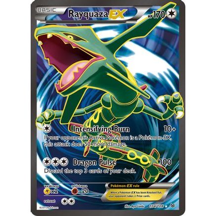 Rayquaza EX (104 Full Art) 104/108 - XY Roaring Skies Holofoil