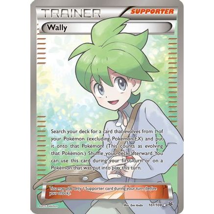 Wally (107 Full Art) 107/108 - XY Roaring Skies Holofoil