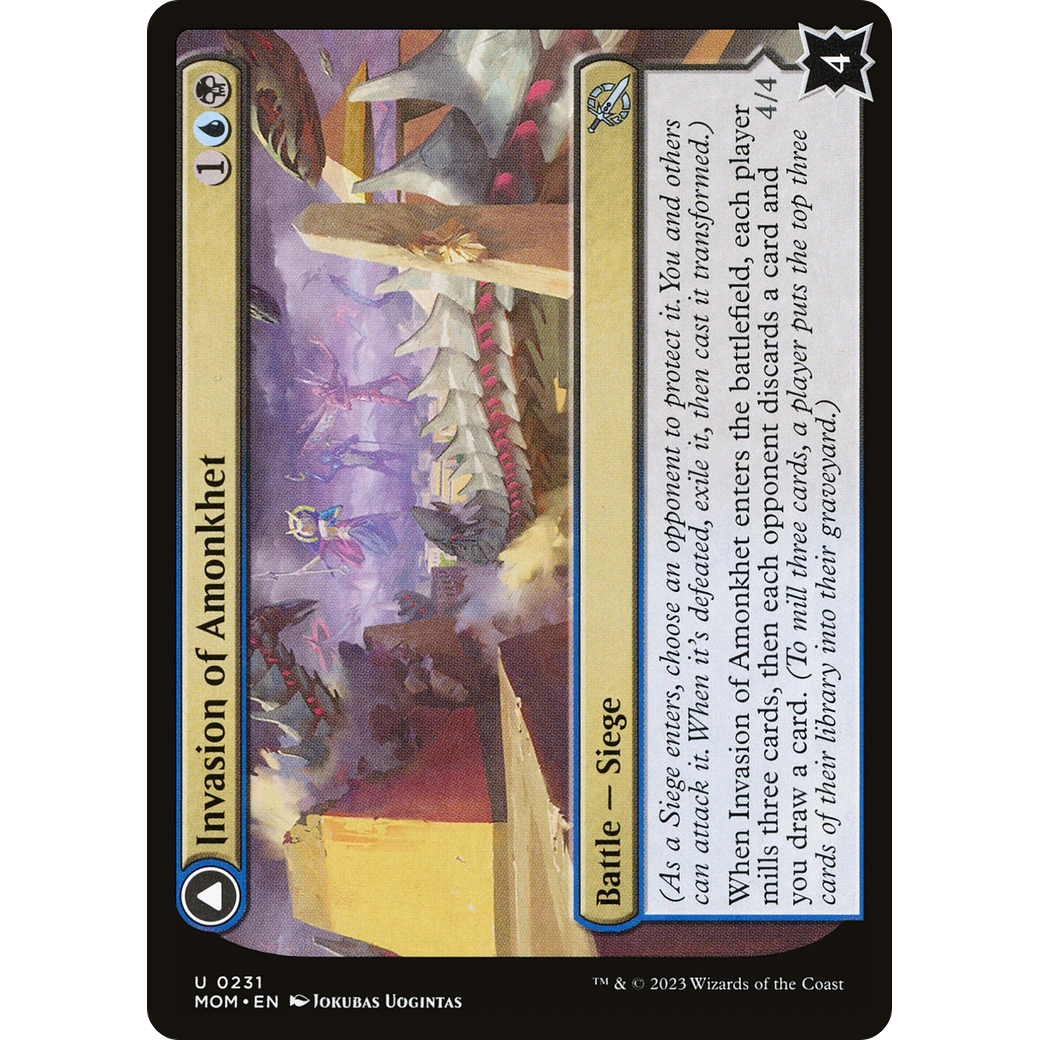 Invasion of Amonkhet // Lazotep Convert (MOM-231) - March of the Machine
