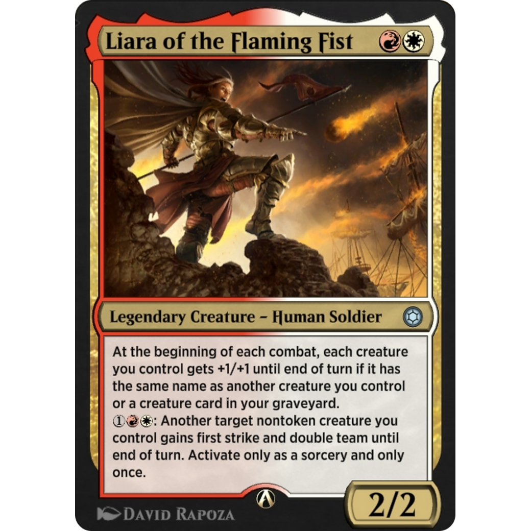 Liara of the Flaming Fist (HBG-073) - Alchemy Horizons: Baldur's Gate