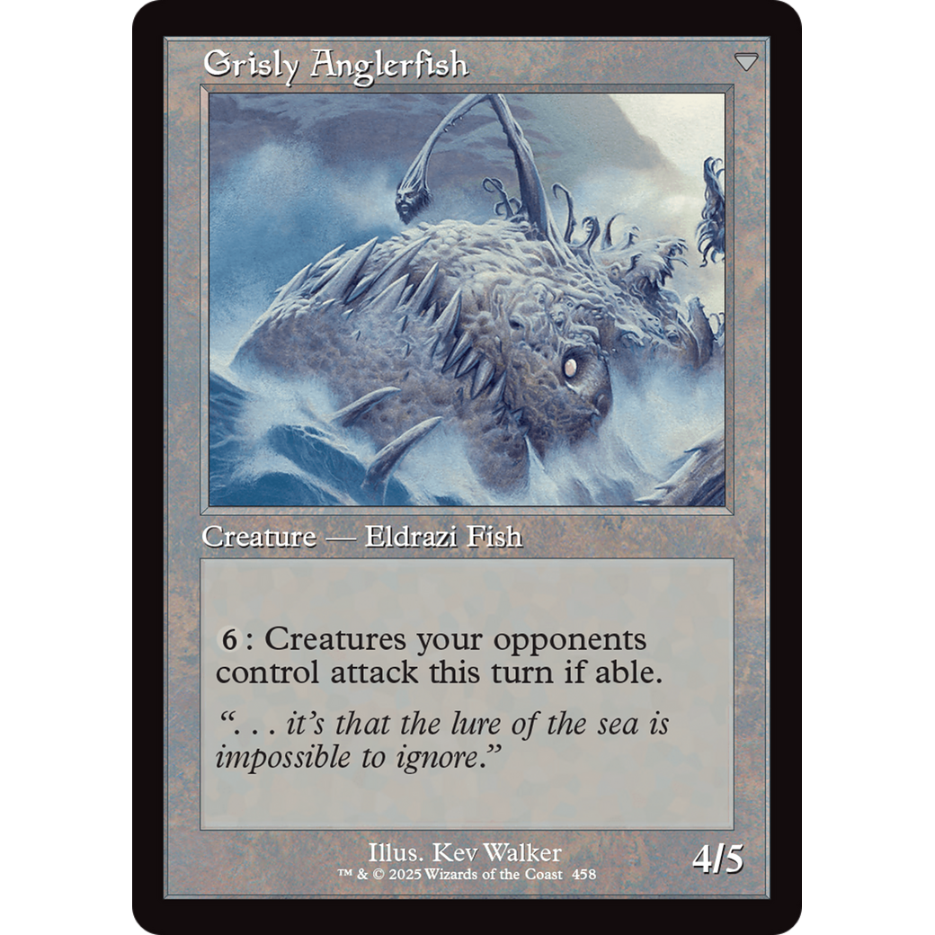 Grizzled Angler // Grisly Anglerfish (INR-458) - Innistrad Remastered