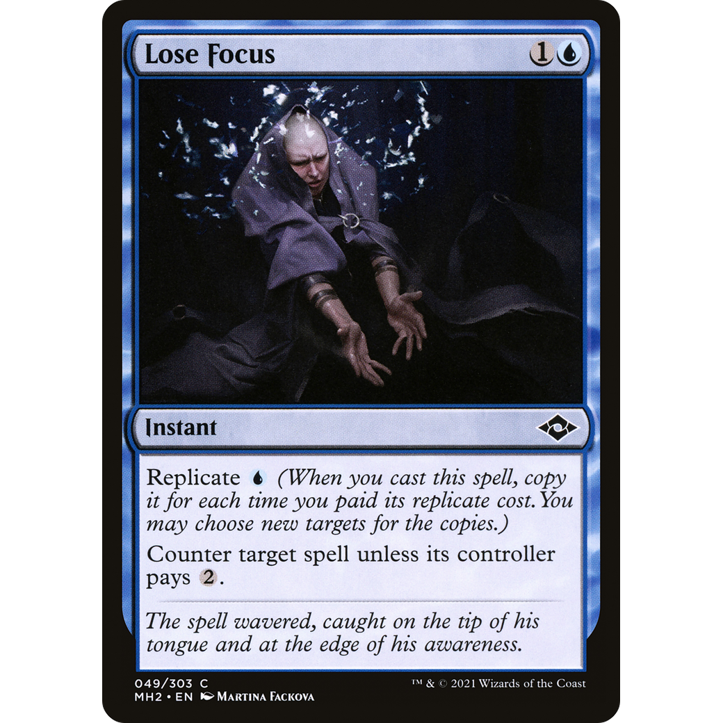 Lose Focus (MH2-049) - Modern Horizons 2 Foil
