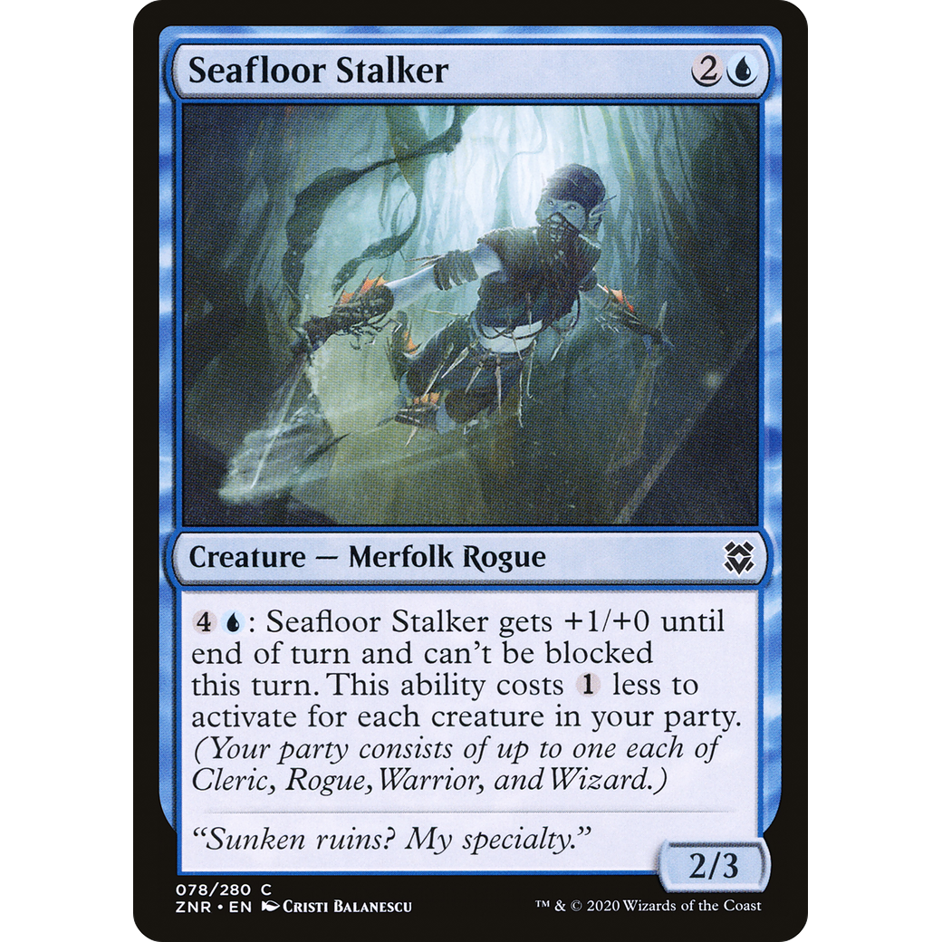 Seafloor Stalker (ZNR-078) - Zendikar Rising