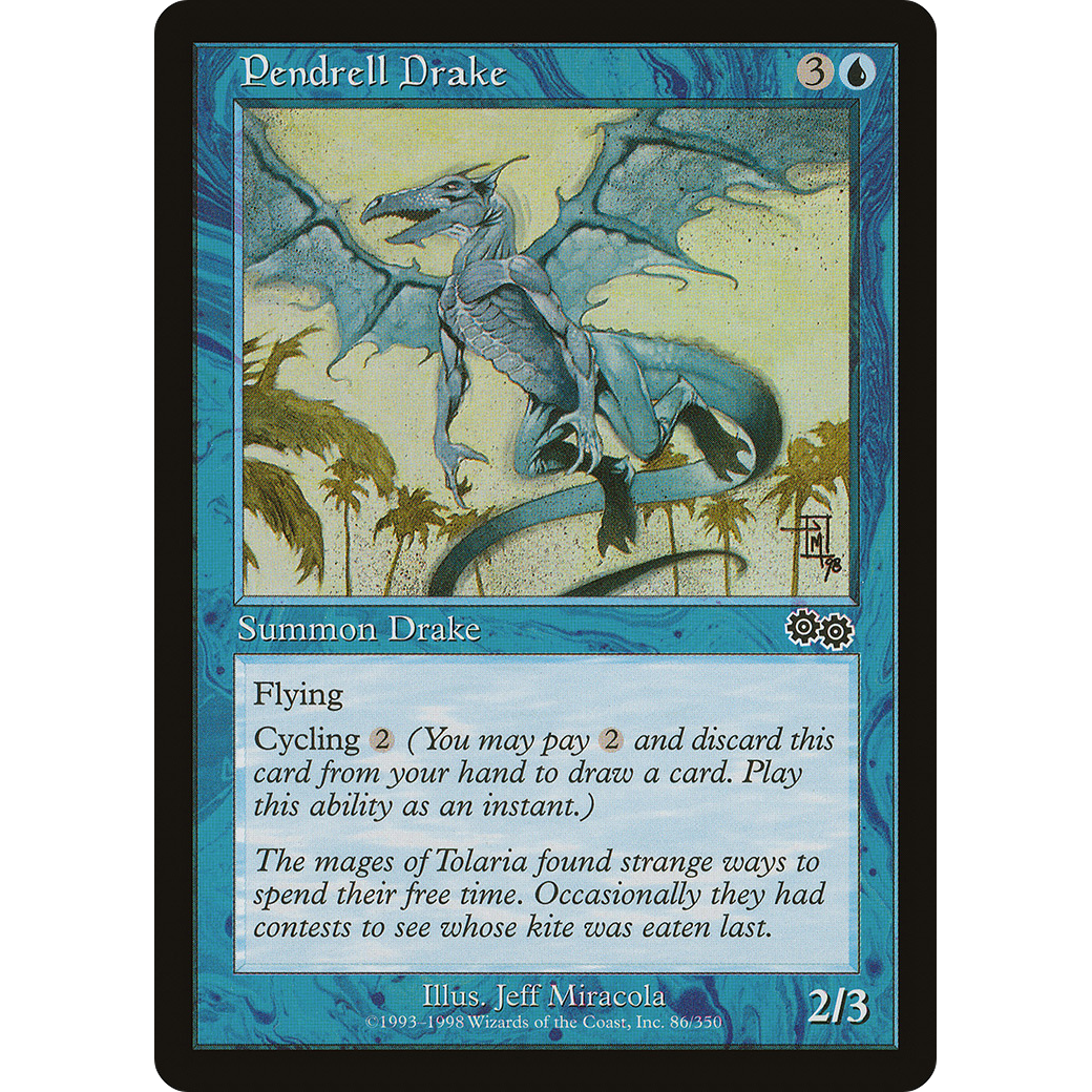 Pendrell Drake (USG-086) - Urza's Saga