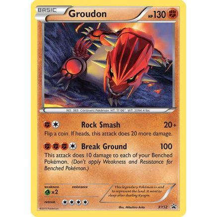 Groudon - XY52 XY52/211 - XY Promos Holofoil