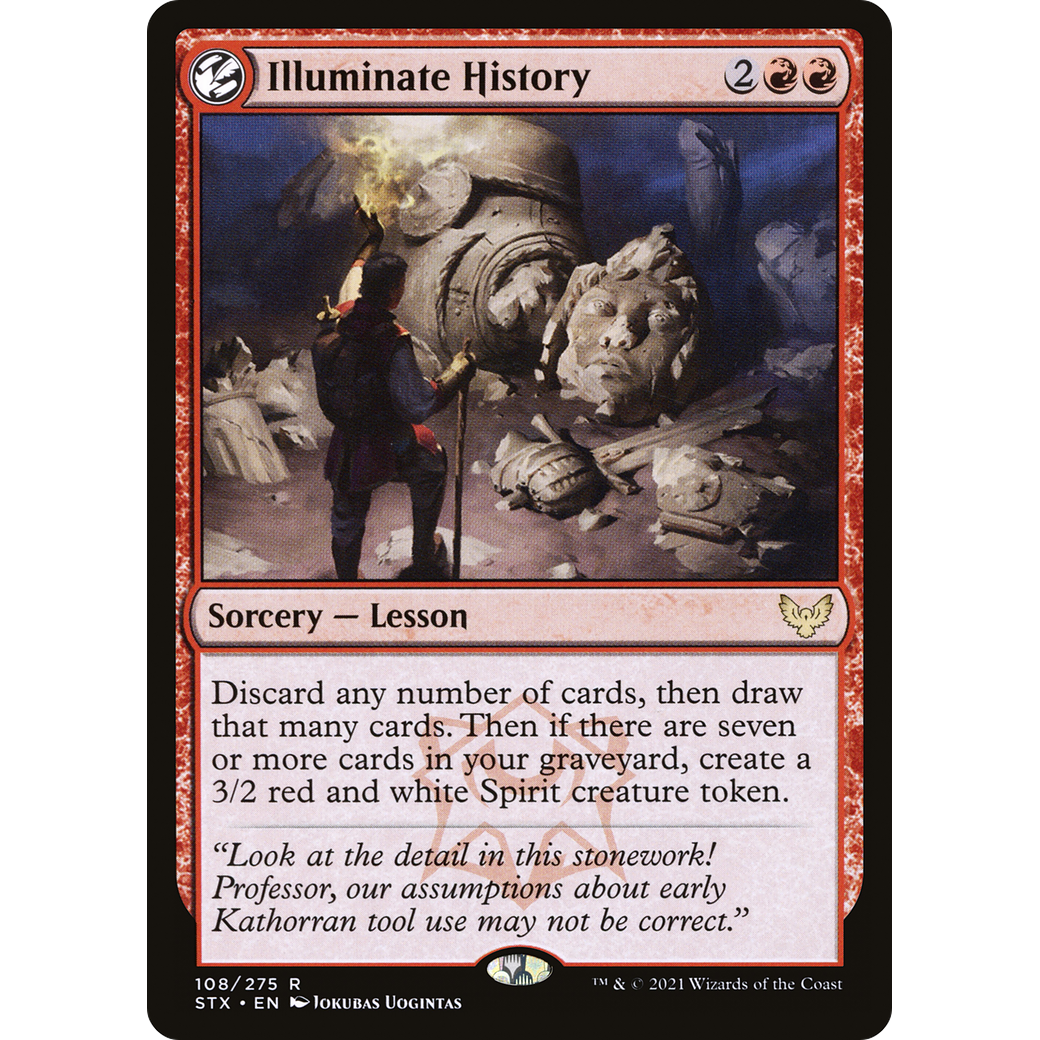 Illuminate History (STX-108) - Strixhaven: School of Mages: (lesson)